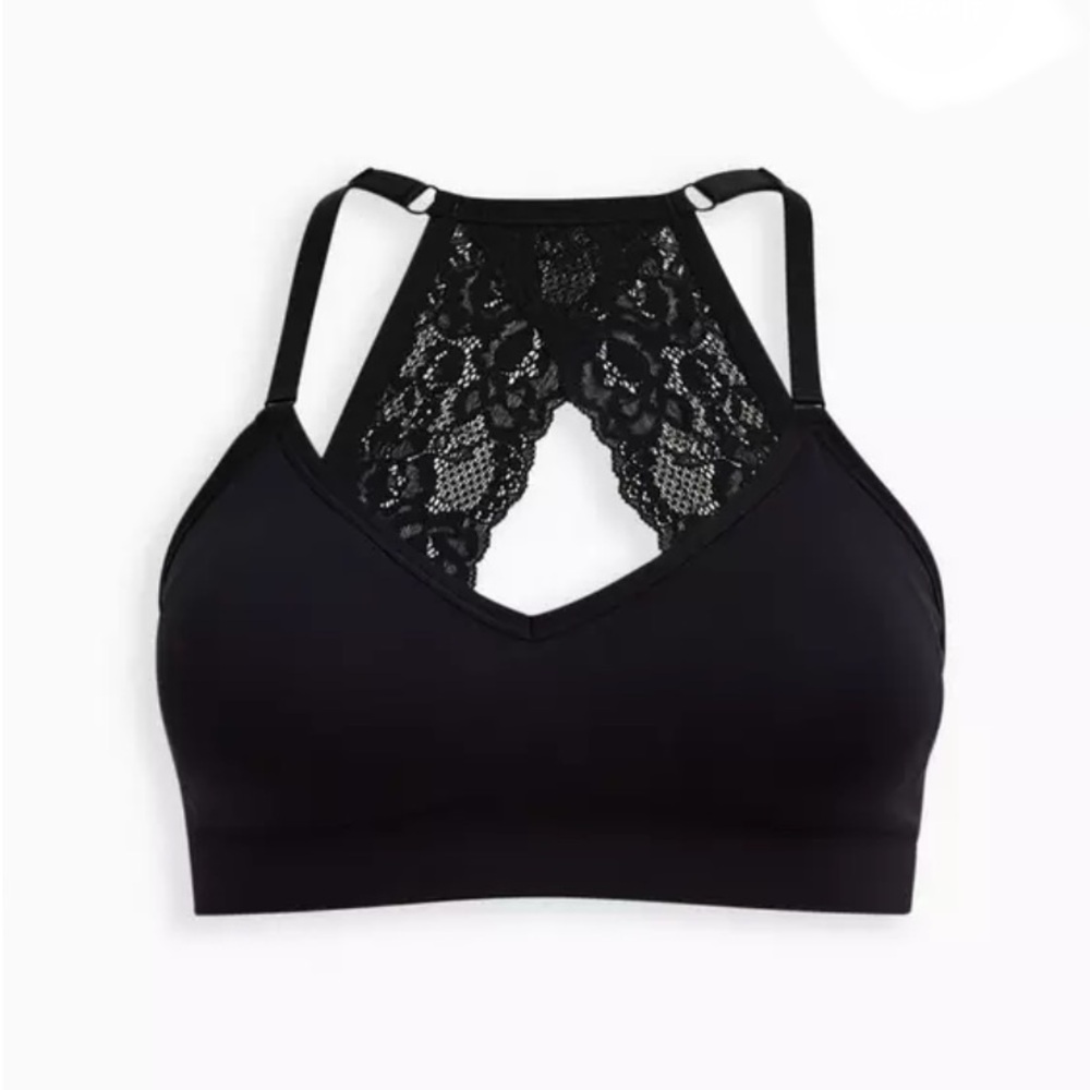 Torrid Lightly Lined Seamless Flirt Racerback Bralette 5X NWT